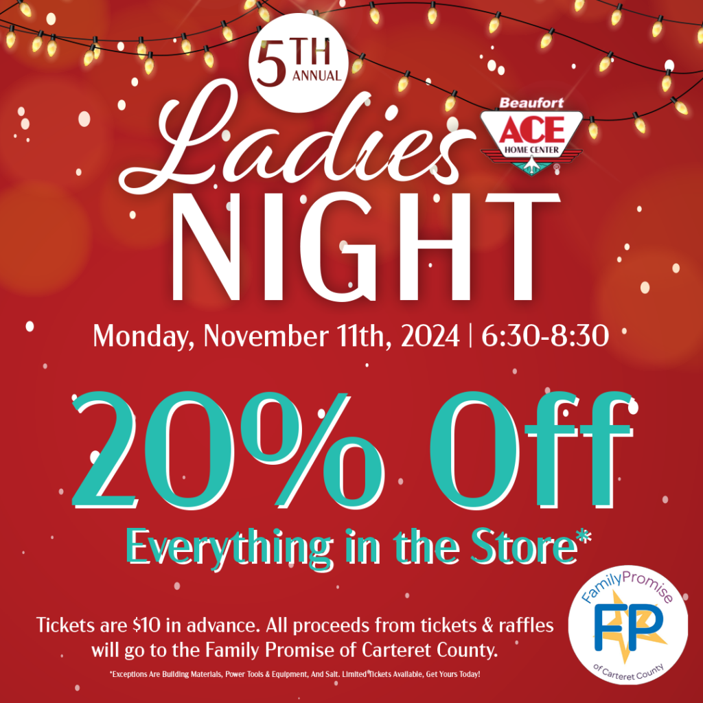 Ladies Night 20% Off Everything in the Store